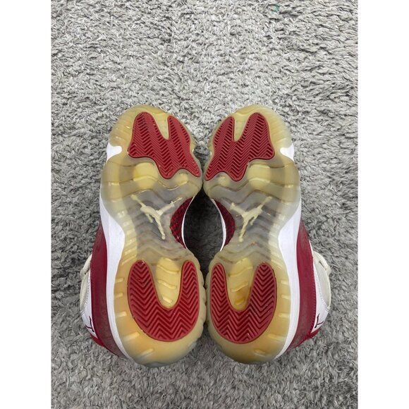 Nike Air Jordan 11 Retro High Cherry Varsity Red Men 9 Sneakers CT8012-116 - Picture 6 of 9